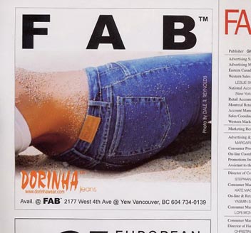 Dorinha Jeans in Fashion Magazine